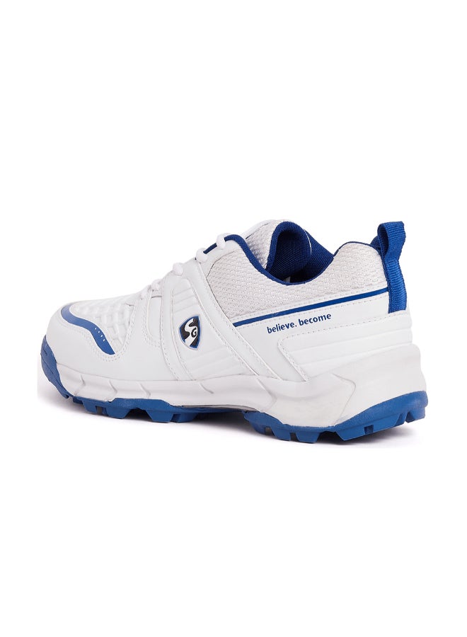 SG STEADLER 6.0 Cricket Shoes (White/Royal Blue) - UK 10 - Image 2